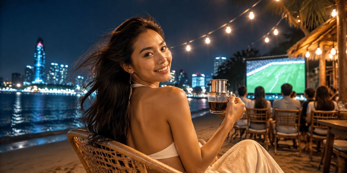 Người dùng ở Sài Gòn xem ưu đãi cá cược và casino trong quán cà phê